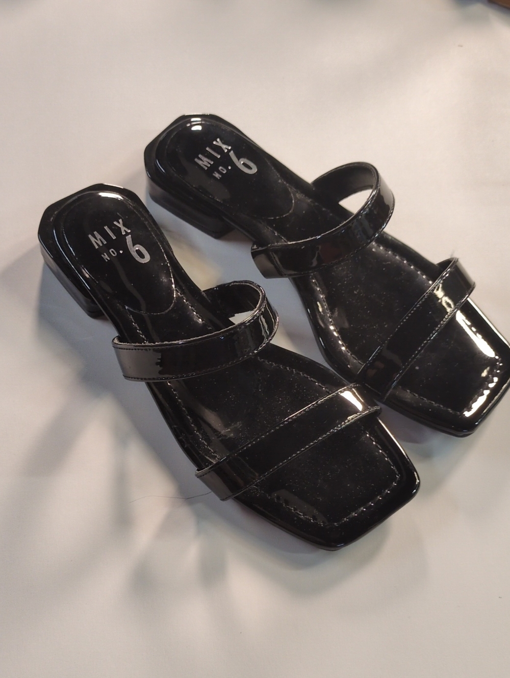 MIX NO. 6 MERRI SANDAL Black Size 6